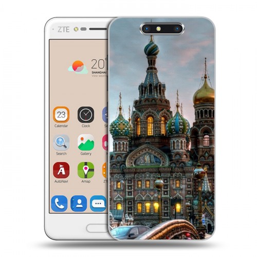 Дизайнерский пластиковый чехол для ZTE Blade V8 Санкт-Петербург