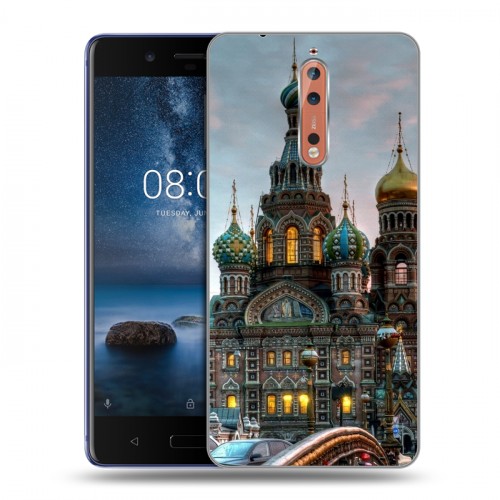 Дизайнерский пластиковый чехол для Nokia 8 Санкт-Петербург