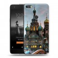 Дизайнерский силиконовый чехол для Alcatel Idol 5S Санкт-Петербург