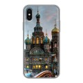 Дизайнерский силиконовый чехол для Iphone x10 Санкт-Петербург