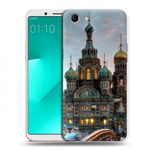 Дизайнерский пластиковый чехол для OPPO A83 Санкт-Петербург