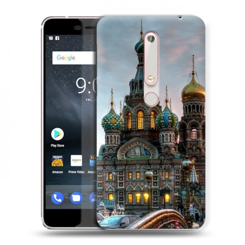 Дизайнерский пластиковый чехол для Nokia 6 (2018) Санкт-Петербург