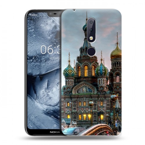 Дизайнерский пластиковый чехол для Nokia 6.1 Plus Санкт-Петербург