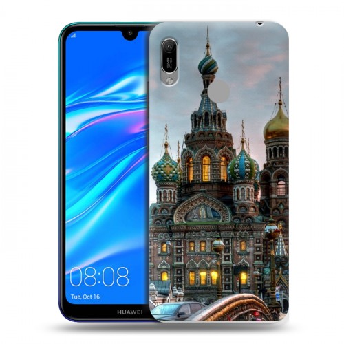 Дизайнерский пластиковый чехол для Huawei Y6 (2019) Санкт-Петербург