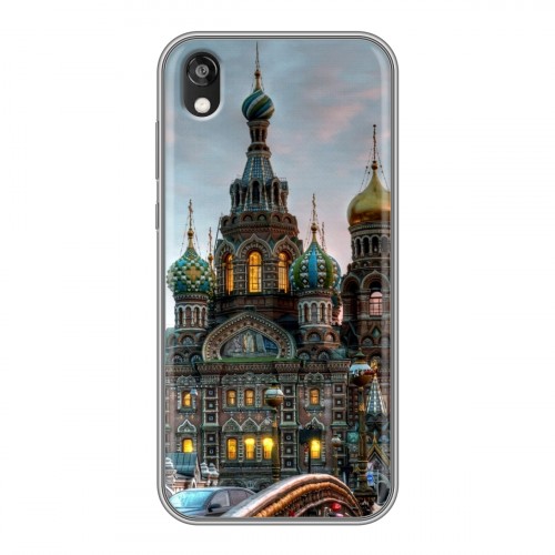 Дизайнерский силиконовый чехол для Huawei Honor 8s Санкт-Петербург