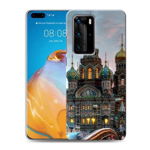 Дизайнерский пластиковый чехол для Huawei P40 Pro Санкт-Петербург