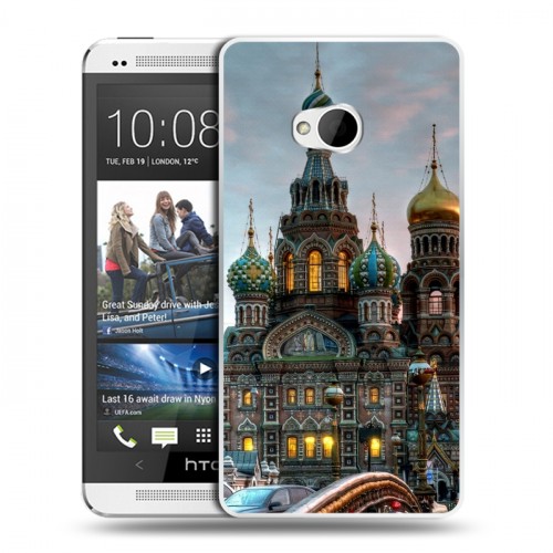 Дизайнерский пластиковый чехол для HTC One (M7) Dual SIM Санкт-Петербург