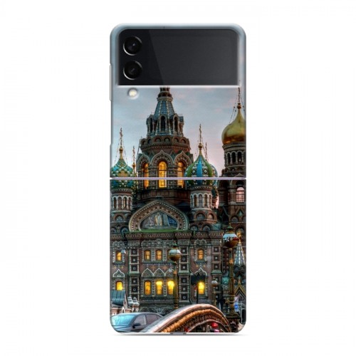 Дизайнерский пластиковый чехол для Samsung Galaxy Z Flip 3 Санкт-Петербург
