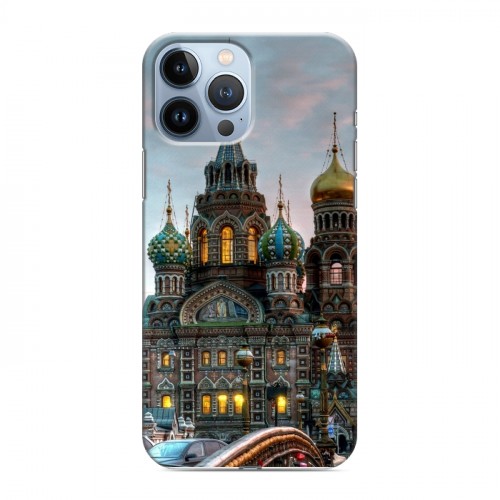 Дизайнерский пластиковый чехол для Iphone 13 Pro Max Санкт-Петербург