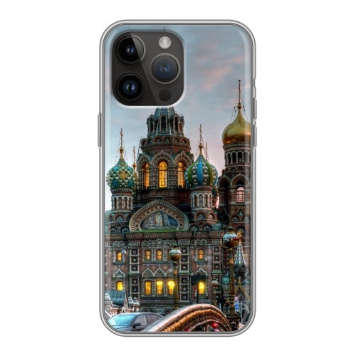 Дизайнерский пластиковый чехол для Iphone 14 Pro Max Санкт-Петербург