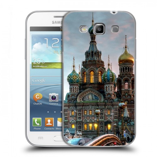 Дизайнерский пластиковый чехол для Samsung Galaxy Win Санкт-Петербург