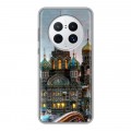 Дизайнерский силиконовый с усиленными углами чехол для Huawei Mate 50 Pro Санкт-Петербург
