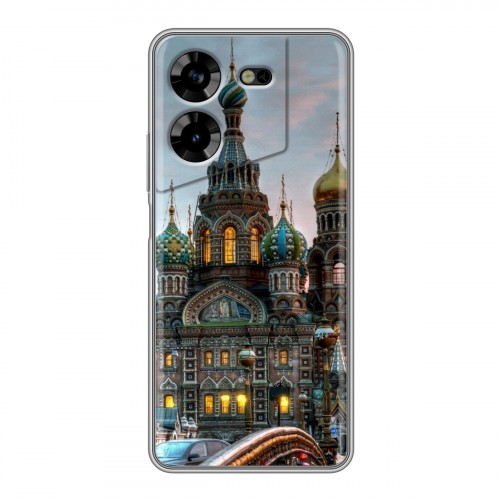 Дизайнерский силиконовый с усиленными углами чехол для Tecno Pova 5 4G Санкт-Петербург