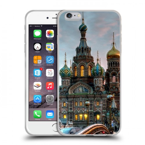 Дизайнерский силиконовый чехол для Iphone 6 Plus/6s Plus Санкт-Петербург