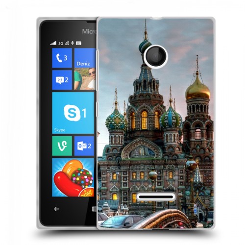 Дизайнерский пластиковый чехол для Microsoft Lumia 435 Санкт-Петербург