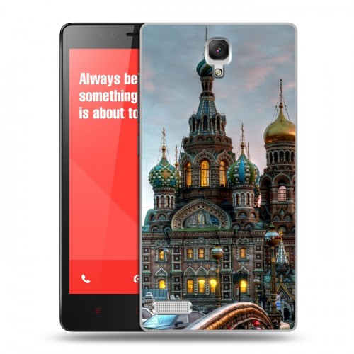 Дизайнерский силиконовый чехол для Xiaomi RedMi Note Санкт-Петербург