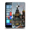 Дизайнерский пластиковый чехол для Microsoft Lumia 640 Санкт-Петербург