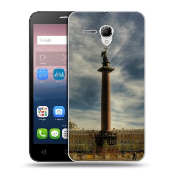 Дизайнерский силиконовый чехол для Alcatel One Touch POP 3 5.5 Санкт-Петербург (на заказ)