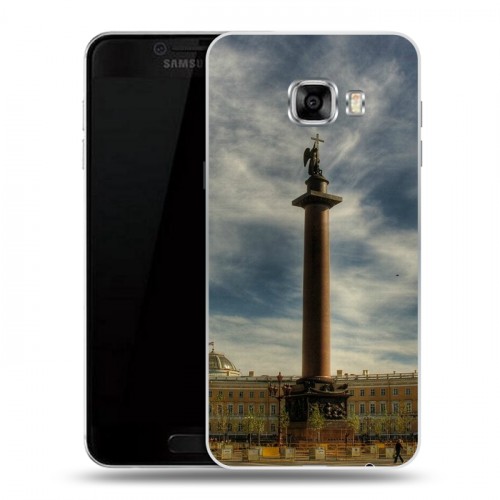 Дизайнерский пластиковый чехол для Samsung Galaxy C5 Санкт-Петербург