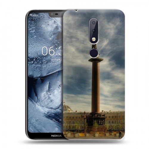 Дизайнерский силиконовый чехол для Nokia 6.1 Plus Санкт-Петербург