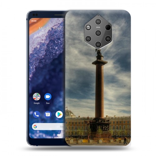 Дизайнерский силиконовый чехол для Nokia 9 PureView Санкт-Петербург