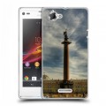 Дизайнерский пластиковый чехол для Sony Xperia L Санкт-Петербург