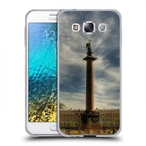 Дизайнерский пластиковый чехол для Samsung Galaxy E5 Санкт-Петербург