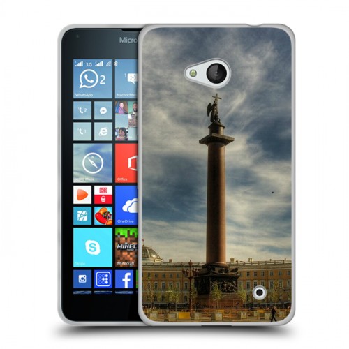 Дизайнерский пластиковый чехол для Microsoft Lumia 640 Санкт-Петербург