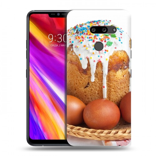 Дизайнерский пластиковый чехол для LG G8 ThinQ Пасха