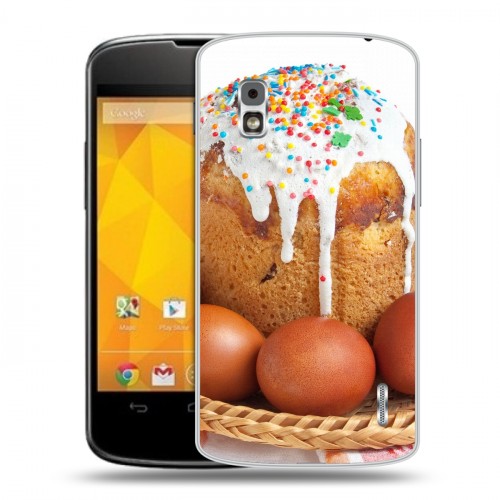 Дизайнерский пластиковый чехол для LG Google Nexus 4 Пасха