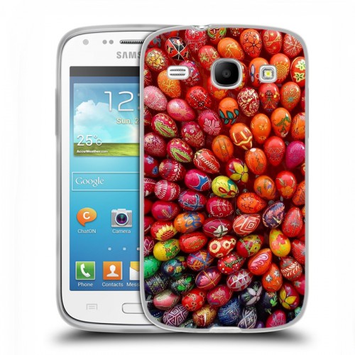 Дизайнерский пластиковый чехол для Samsung Galaxy Core Пасха