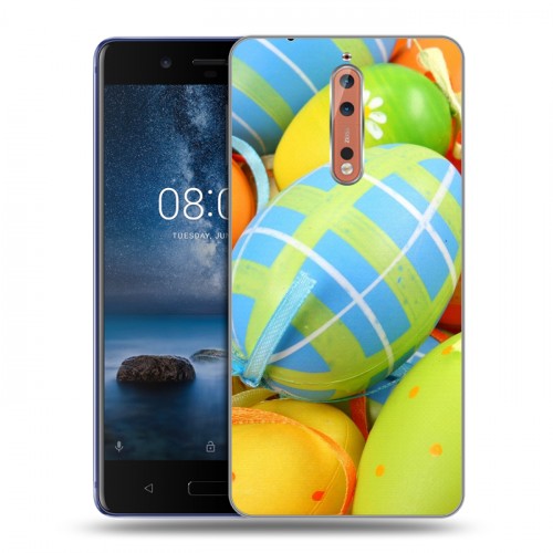 Дизайнерский пластиковый чехол для Nokia 8 Пасха