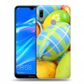 Дизайнерский пластиковый чехол для Huawei Y6 (2019) Пасха