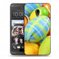 Дизайнерский пластиковый чехол для HTC Desire 700 Пасха