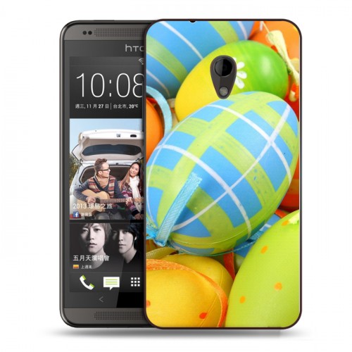 Дизайнерский пластиковый чехол для HTC Desire 700 Пасха