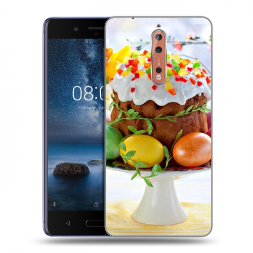 Дизайнерский пластиковый чехол для Nokia 8 Пасха