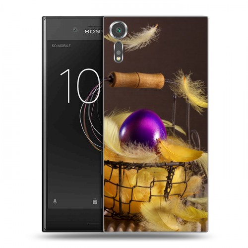 Дизайнерский пластиковый чехол для Sony Xperia XZs Пасха