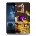 Дизайнерский пластиковый чехол для Nokia 8 Пасха