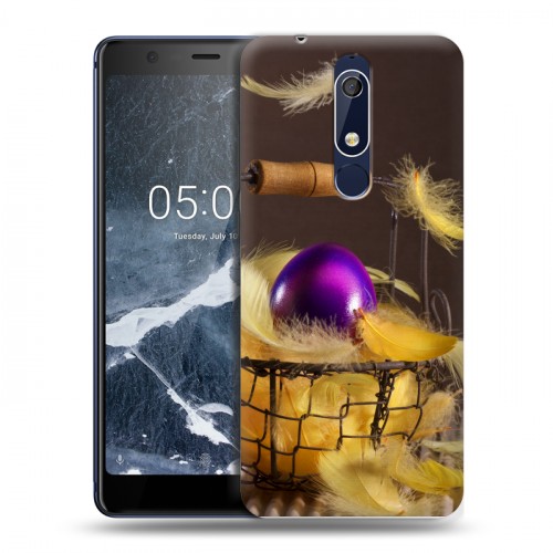 Дизайнерский пластиковый чехол для Nokia 5.1 Пасха