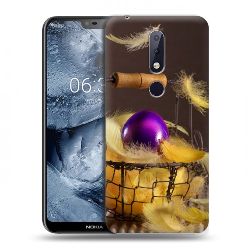 Дизайнерский пластиковый чехол для Nokia 6.1 Plus Пасха