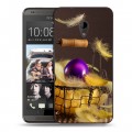 Дизайнерский пластиковый чехол для HTC Desire 700 Пасха