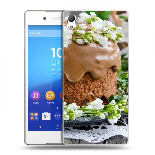 Дизайнерский пластиковый чехол для Sony Xperia Z3+ Пасха