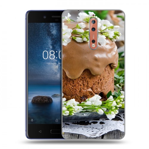 Дизайнерский пластиковый чехол для Nokia 8 Пасха