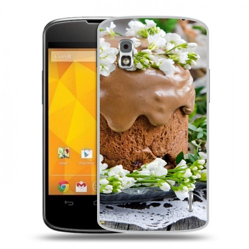 Дизайнерский пластиковый чехол для LG Google Nexus 4 Пасха