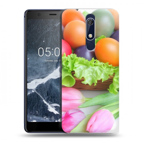 Дизайнерский пластиковый чехол для Nokia 5.1 Пасха