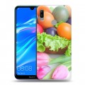 Дизайнерский пластиковый чехол для Huawei Y6 (2019) Пасха