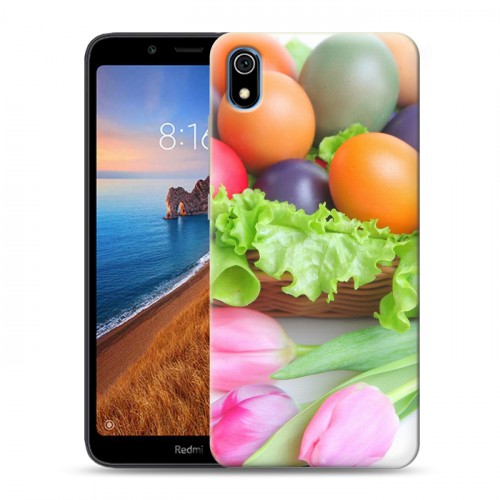 Дизайнерский силиконовый чехол для Xiaomi RedMi 7A Пасха