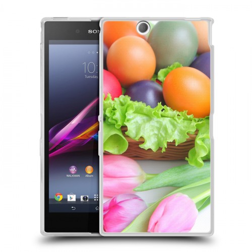 Дизайнерский пластиковый чехол для Sony Xperia Z Ultra  Пасха