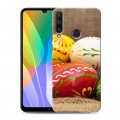 Дизайнерский пластиковый чехол для Huawei Y6p Пасха