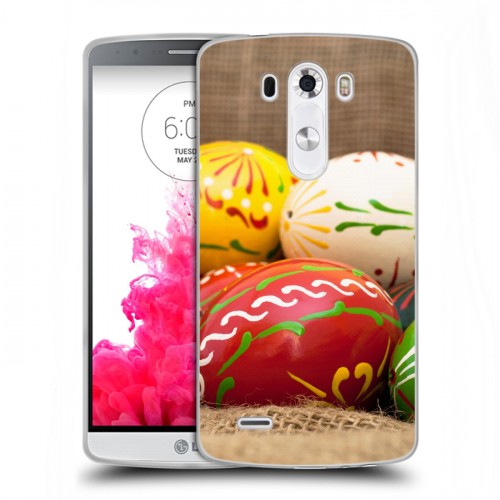 Дизайнерский пластиковый чехол для LG G3 (Dual-LTE) Пасха